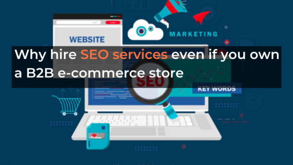 Why hire SEO services even if you own a B2B e-commerce store